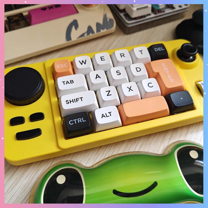 Gaming Keyboard 1 Hand - K811 Bedraad gamingtoetsenbord 19 toetsen RGB-achtergrondverlichting