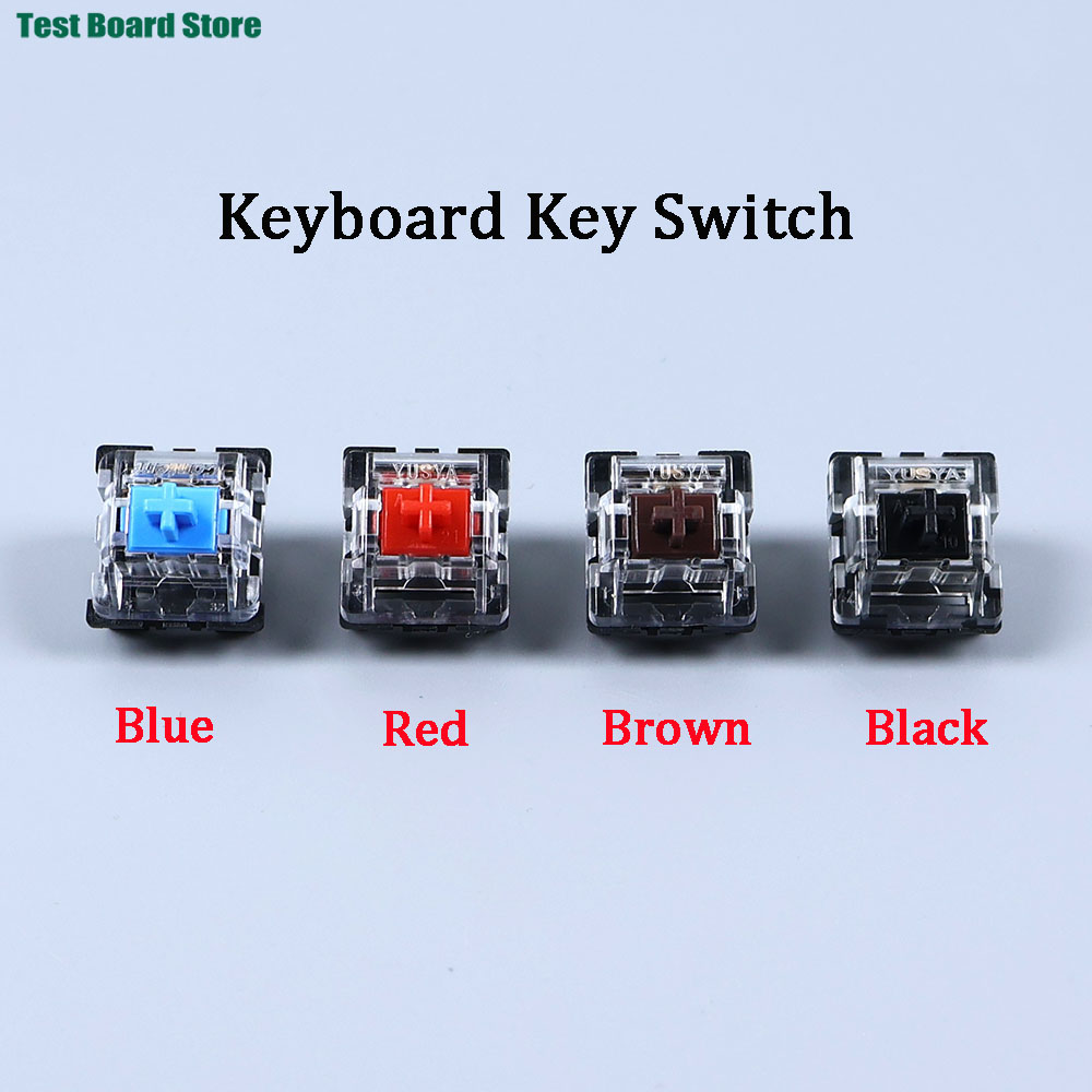 Keyboard Gaming Blue Switch - 2-pins Clicky Lineaire Tactiele Stille Toetsenbordtoetsen