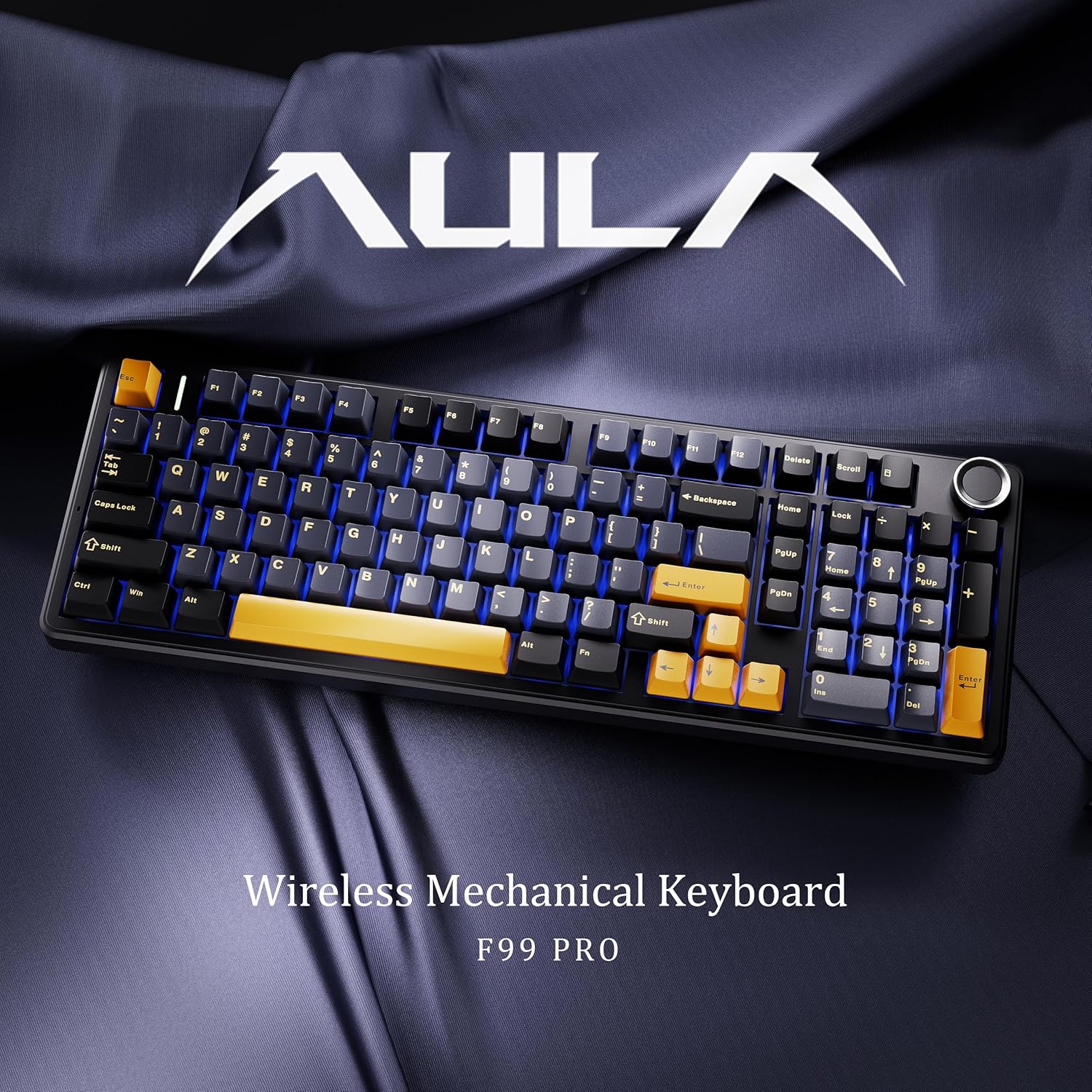 Gaming Keyboard Hot Swappable - AULA F99PRO Gaming mechanisch toetsenbord 99