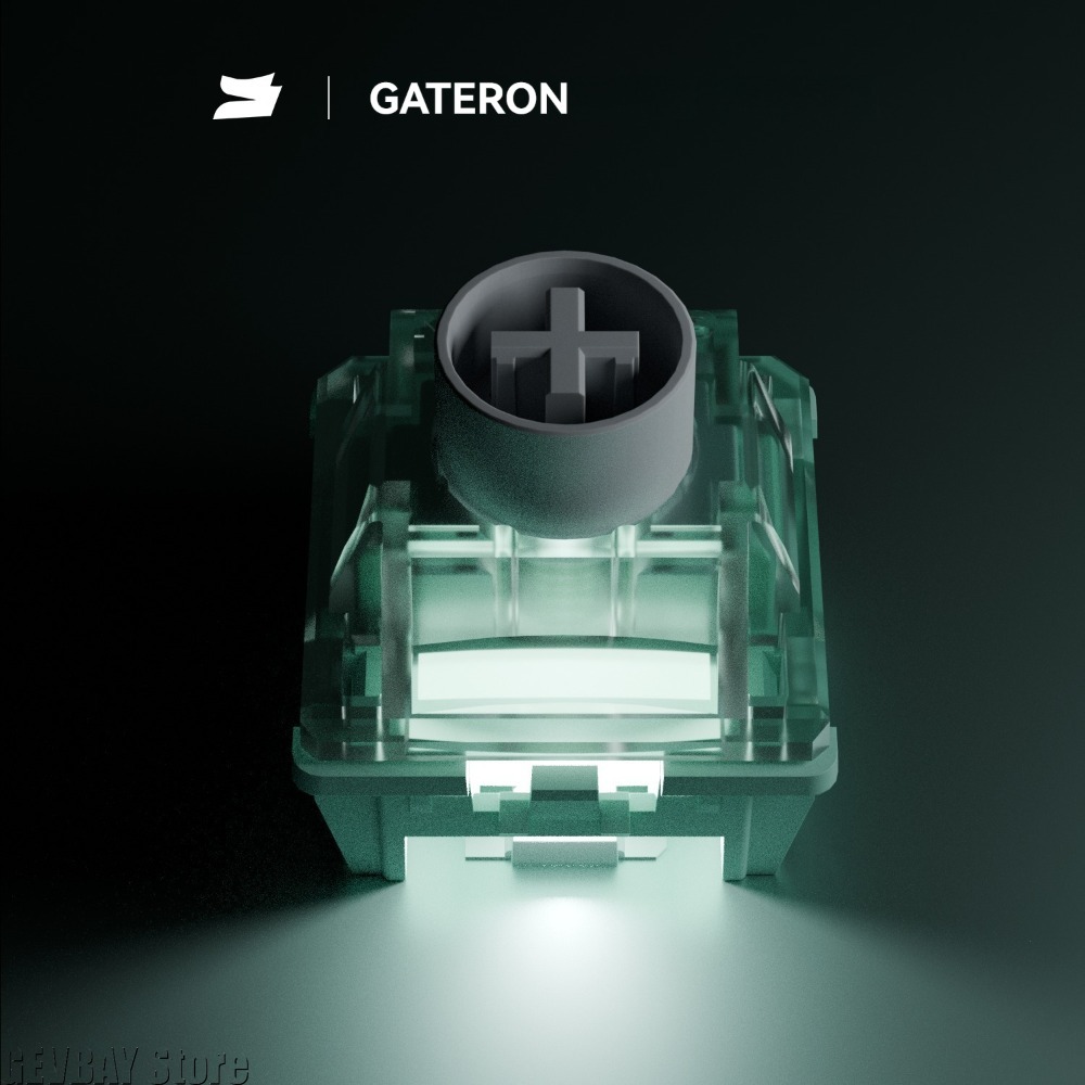 Gaming Keyboard Hall Effect Switches - GATERON Magnetische Jade Ultra-schakelaar Lineair vrij
