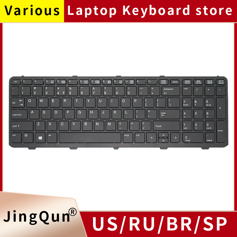 Gaming Keyboard Hp - SP/US/Russisch toetsenbord VOOR HP Voor PROBOOK