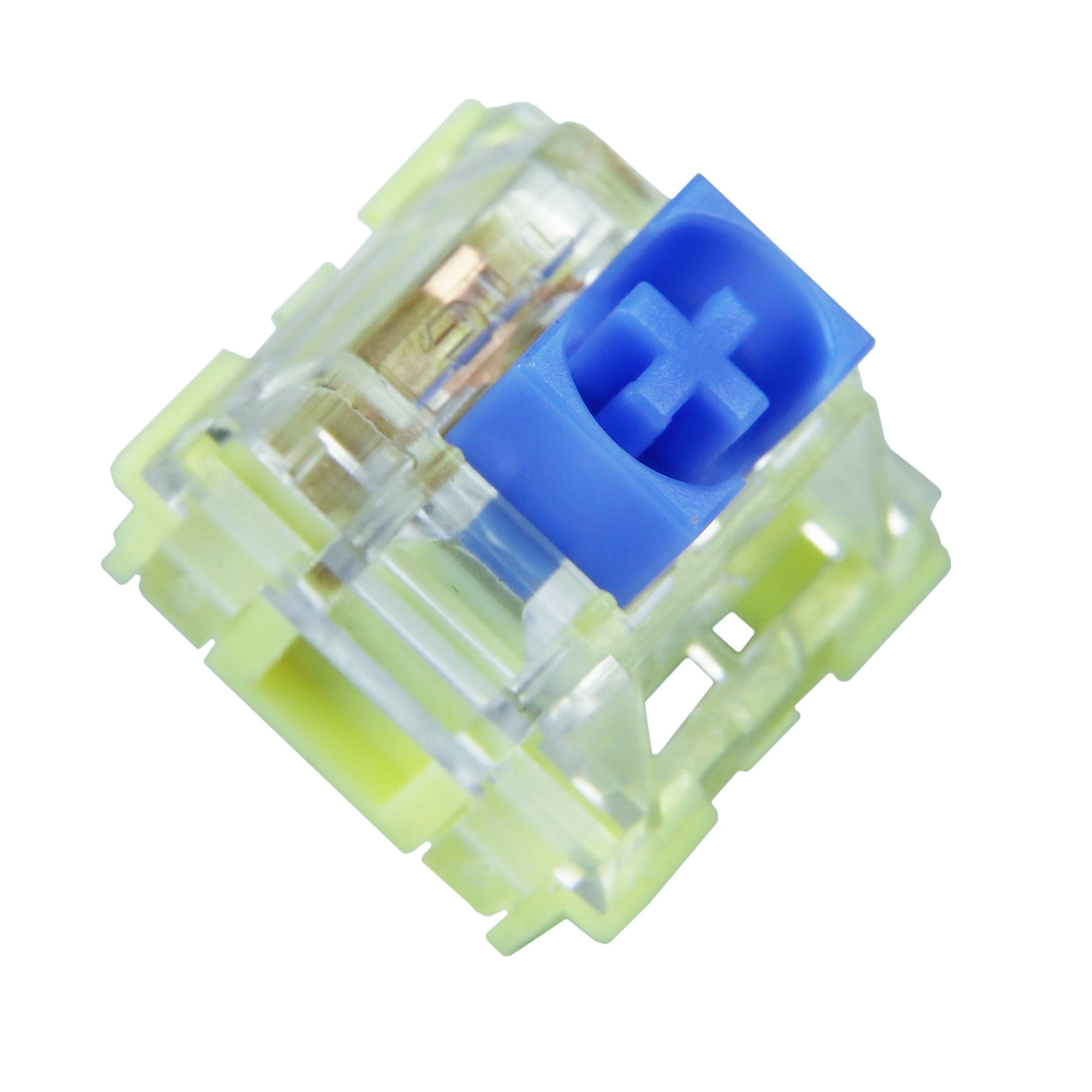 Keyboard Gaming Blue Switch - 10 Pcs Ttc Brother Goud Blauw