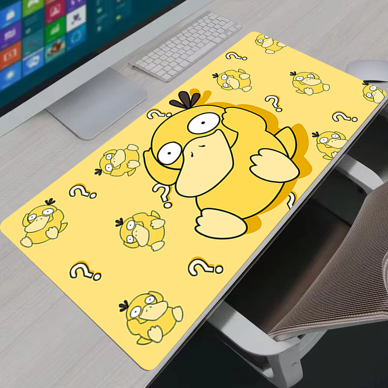 Gaming Keyboard Theme - Muismat Anime P-Pokemon Psyduck XXL Grote