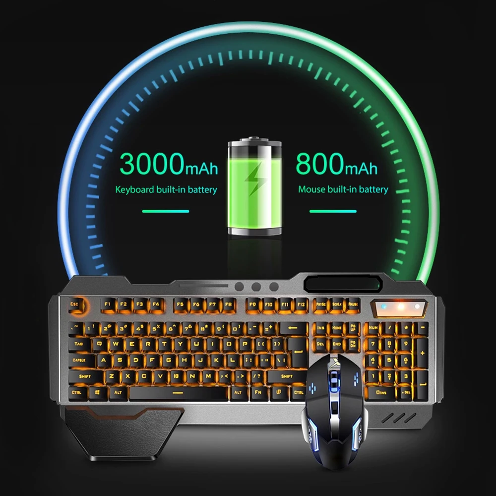 K680 Oplaadbare 2.4G Draadloze - Gaming Keyboard Mini recensie en prijs