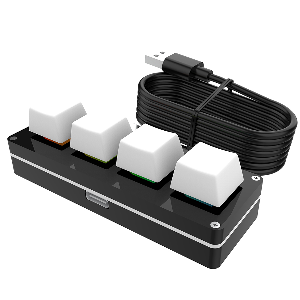 3-toetsen 1-knop/4-toetsen mec - Gaming Keyboard 1 Hand recensie en prijs
