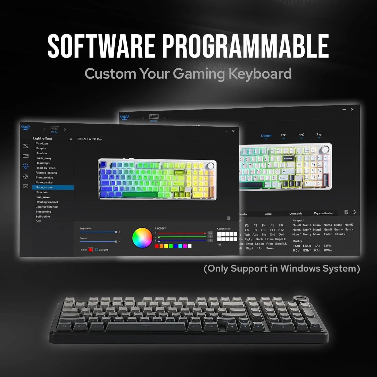 AULA F99PRO Gaming mechanisch  - Gaming Keyboard Hot Swappable recensie en prijs