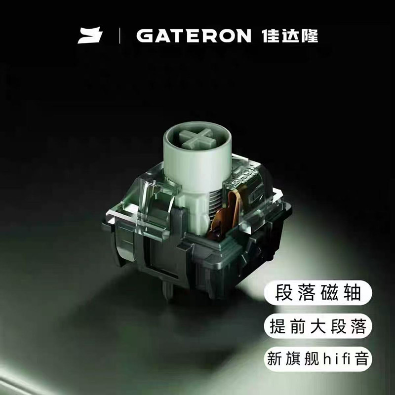 GATERON magnetische jade-smara - Gaming Keyboard Hall Effect Switches recensie en prijs