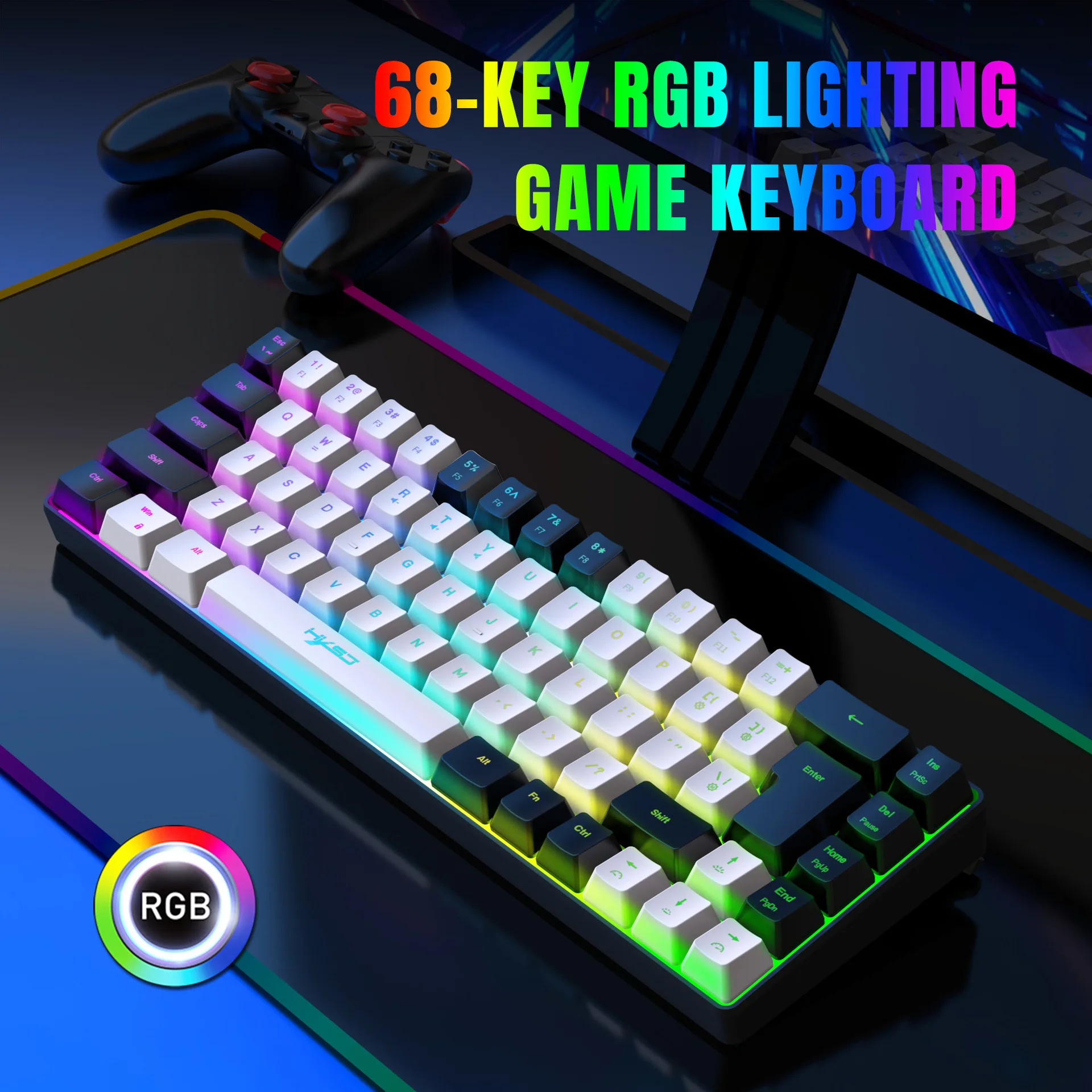 Toetsenbord- en muiscombo met  - Gaming Keyboard Mini recensie en prijs