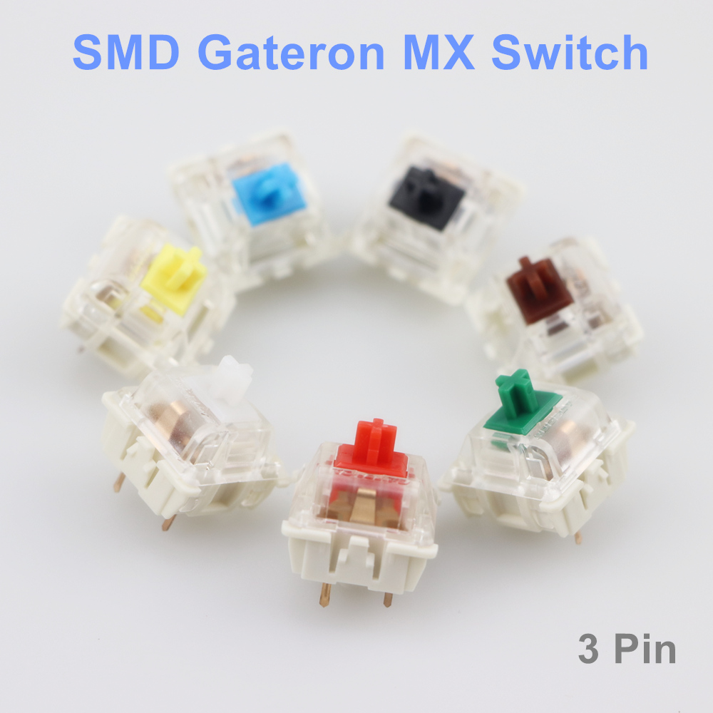 Gateron Smd Schakelaars Zwart  - Keyboard Gaming Blue Switch recensie en prijs