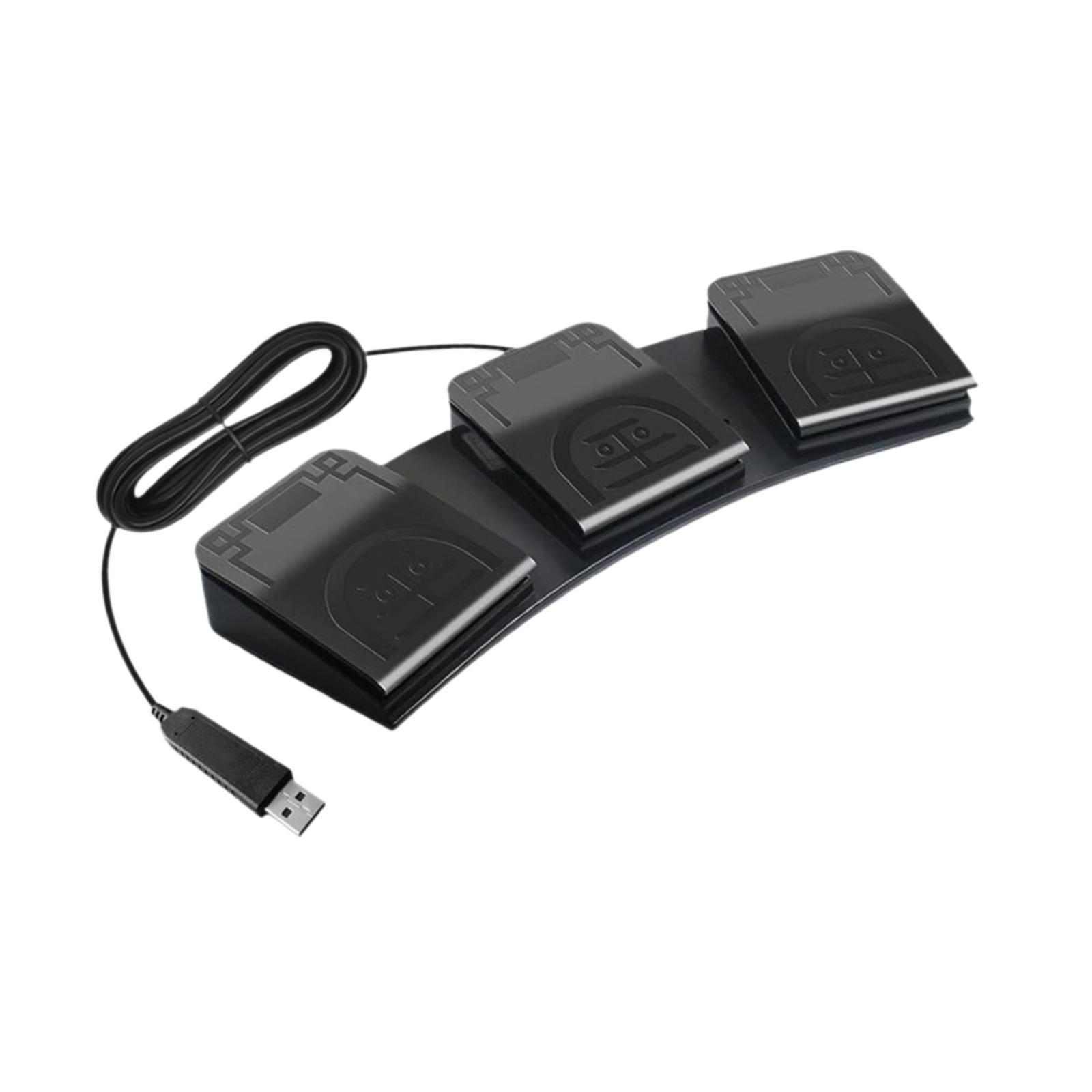 USB Drievoudige Voetschakelaar - Gaming Keyboard Test recensie en prijs