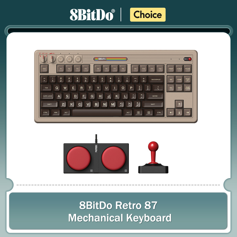 8BitDo retro mechanisch toetse - Gaming Keyboard Hot Swappable recensie en prijs