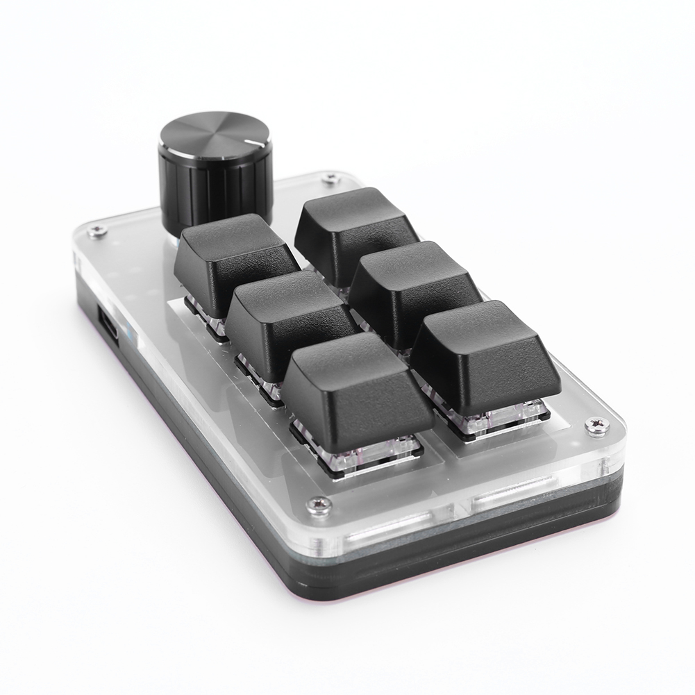 6-toetsen 1-knop mechanisch ga - Gaming Keyboard 1 Hand recensie en prijs