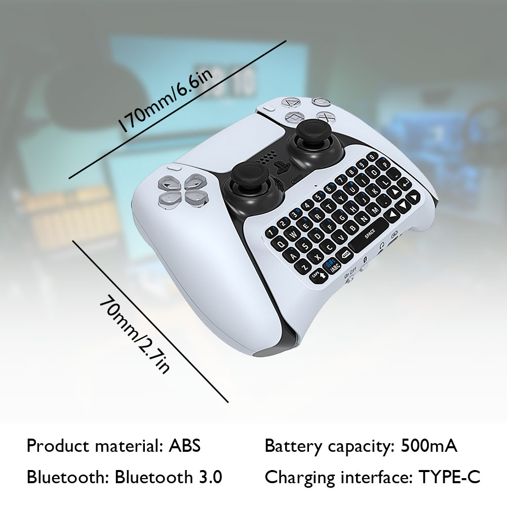 Voor Ps5 3.5mm Gaming Draadloo - Gaming Keyboard Mini recensie en prijs