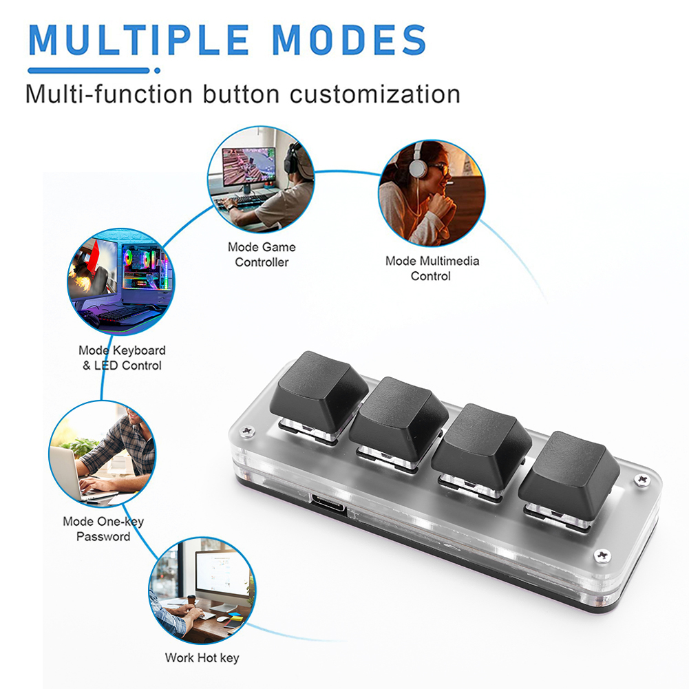 3-toetsen 1-knop/4-toetsen Pho - Gaming Keyboard 1 Hand recensie en prijs