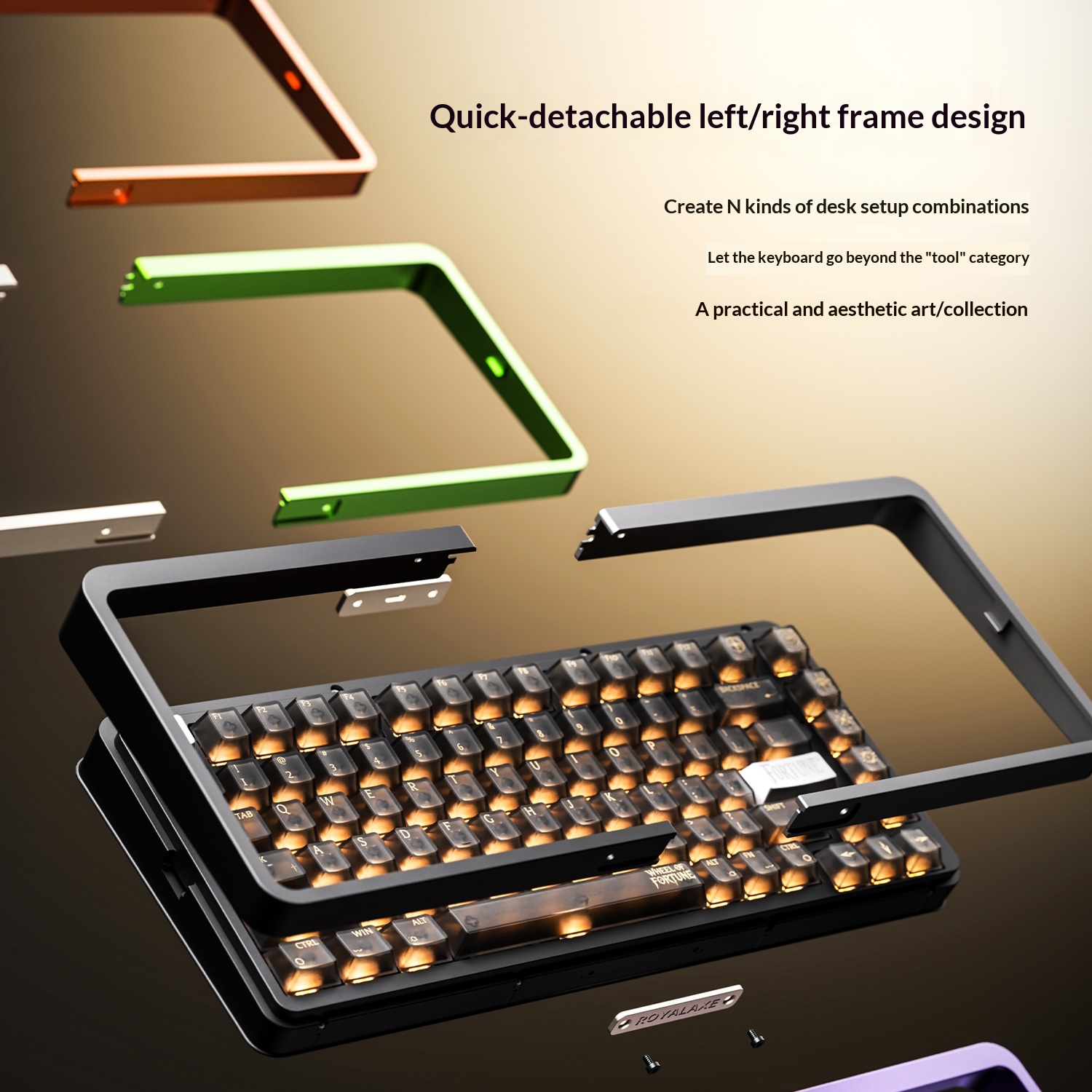 Royalaxe E75 HE Aluminium Shel - Gaming Keyboard Hall Effect Switches recensie en prijs