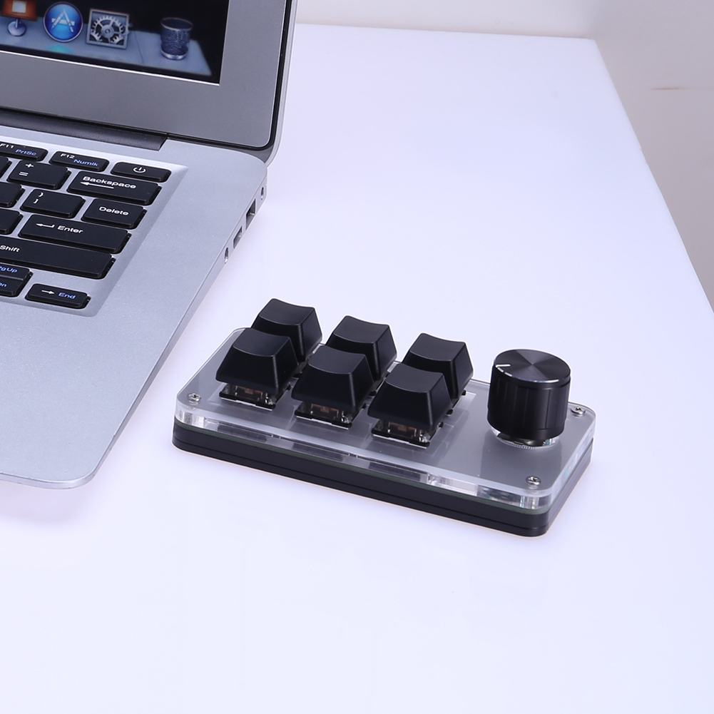 6-toetsen 1-knop mechanisch ga - Gaming Keyboard 1 Hand recensie en prijs